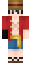 Straw Hat Pirate Minecraft skin