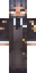 Elegant Dark Suit Minecraft skin
