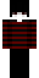 Striped Black Sweater Minecraft skin