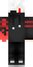 Bloody Assassin Hood Minecraft skin