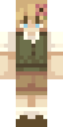 Autumn Bunny Boy Minecraft skin
