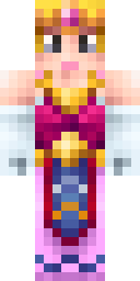 Pink Magical Princess Minecraft skin