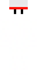 Snowy White Ghost Minecraft skin