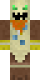 Cursed Clay Golem Minecraft skin