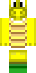 Golden Pharaoh Mummy Minecraft skin