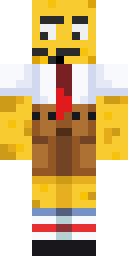 Golden Sponge Suit Minecraft skin