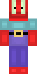 Ruby Purple Hero Minecraft skin