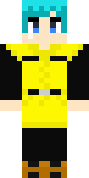 Electric Yellow Ninja Minecraft skin