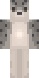Silver Wolf Spirit Minecraft skin