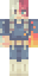 Crimson Flame Swordsman Minecraft skin