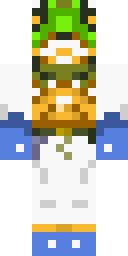 Golden Turtle Diver Minecraft skin