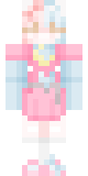 Pastel Blossom Girl Minecraft skin