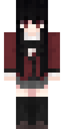 Goth Emo Girl Minecraft skin
