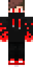 Crimson Hooded Rebel Minecraft skin