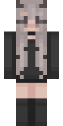 Pale Ghost Girl Minecraft skin