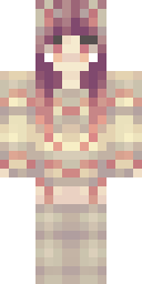 Rosy Angel Maiden Minecraft skin