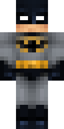 Caped Bat Vigilante Minecraft skin