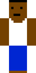 Smiling Street Casual Minecraft skin