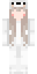 Snowy White Spirit Minecraft skin