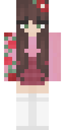 Rose Kimono Minecraft skin