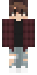 Flannel Casual Teen Minecraft skin