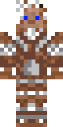 Rugged Bear Warrior Minecraft skin