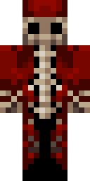 Crimson Flesh Demon Minecraft skin