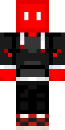 Red Oni Street Minecraft skin