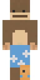 Ocean Shorts Steve Minecraft skin
