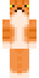 Orange Fox Spirit Minecraft skin