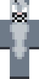 Grey Wolf Spirit Minecraft skin