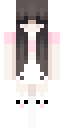 Bow Dress Girl Minecraft skin