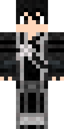 Black Swordsman Minecraft skin