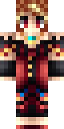 Anime Flame Boy Minecraft skin