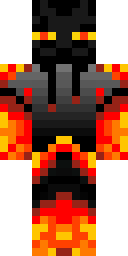 Molten Lava Demon Minecraft skin