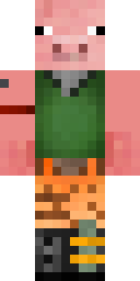Farmhand Pig Minecraft skin