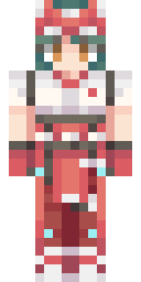 Cherry Blossom Girl Minecraft skin