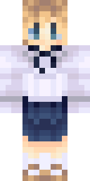 School Uniform Girl Minecraft skin