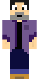 Purple Jacket Gentleman Minecraft skin