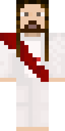 Holy White Robe Minecraft skin