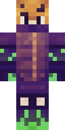 Purple Swamp Sorcerer Minecraft skin