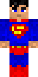 Caped Blue Hero Minecraft skin