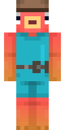Ginger Beard Miner Minecraft skin