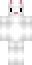 White Bunny Suit Minecraft skin
