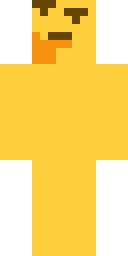 Golden Blank Figure Minecraft skin