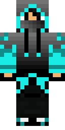 Cyan Rogue Assassin Minecraft skin