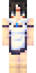 White Kimono Maiden Minecraft skin