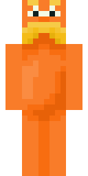 Flame Fox Onesie Minecraft skin