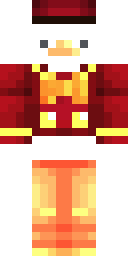 Scarlet Speedster Duck Minecraft skin
