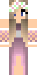 Garden Party Blonde Minecraft skin
